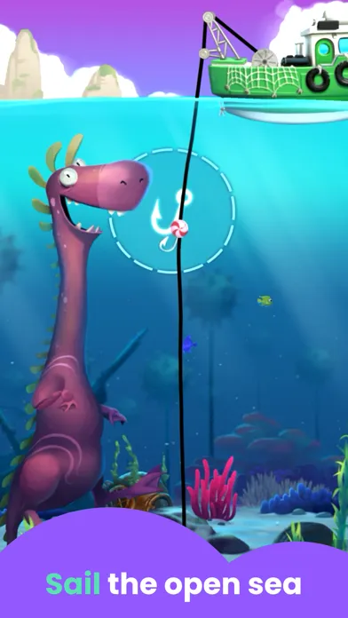 Sea Monster Fishing Games应用截图